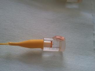 microcuve pour fibre à coeur liquide